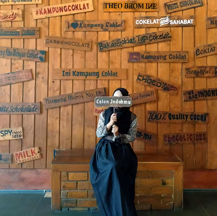 spot foto wisata blitar Kampung Cokelat Blitar