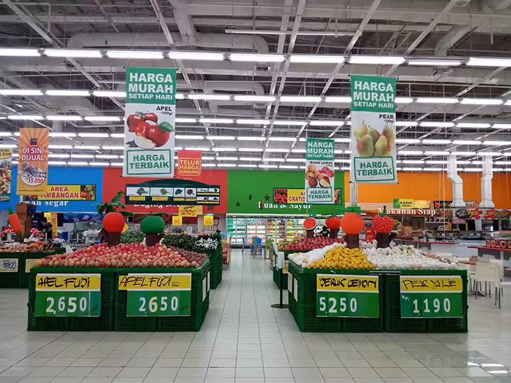 supermarket Maspion Square