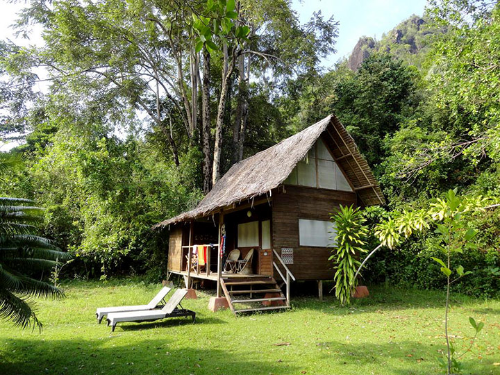 villa di Pulau Cubadak