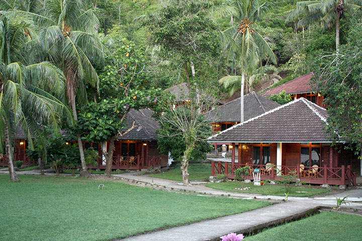 villa di Pulau Sikuai