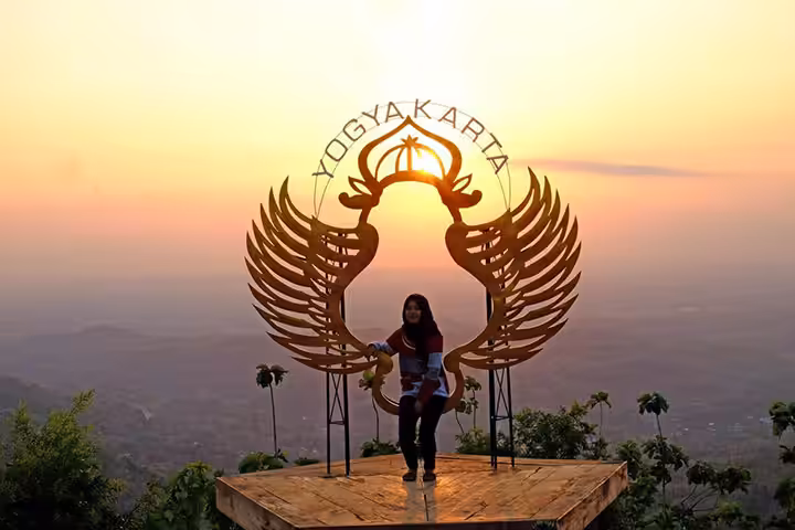 spot foto di Seribu Batu Songgo Langit Bantul