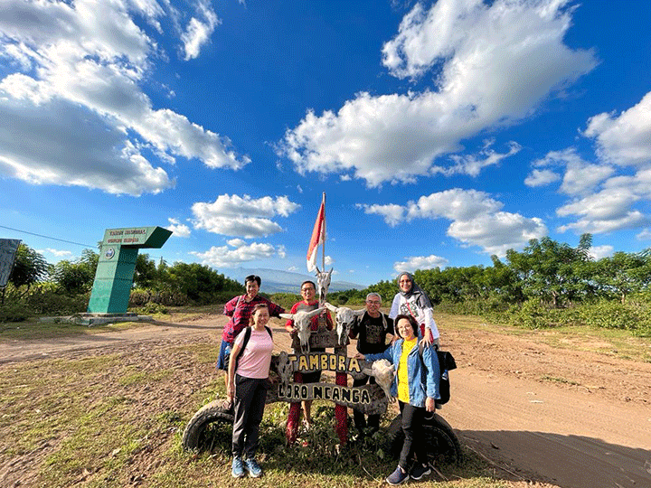 gunung tambora terletak di