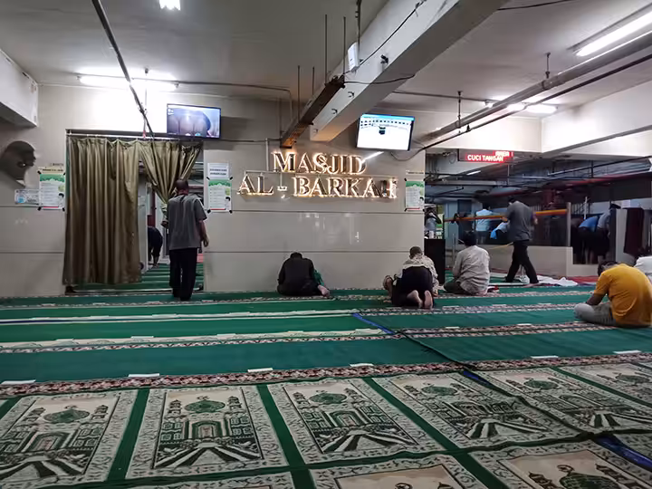 masjid albarkah ITC Depok