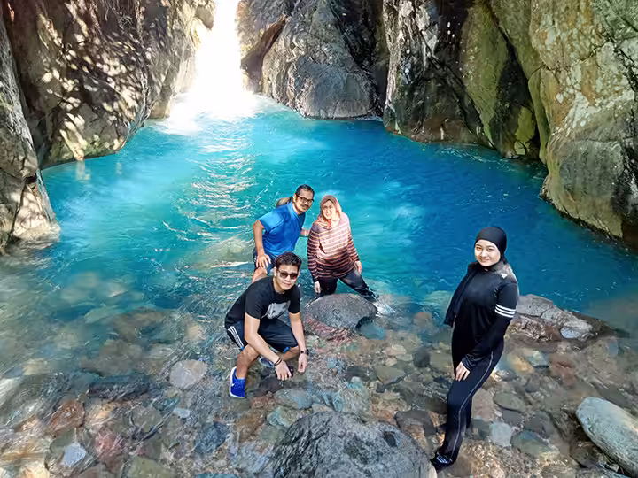 sungai Curug Cibingbin Sentul