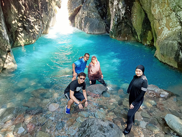 sungai Curug Cibingbin Sentul