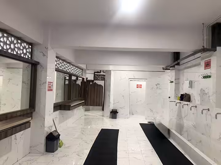 tempat wudhu Masjid Al-Hakim Padang