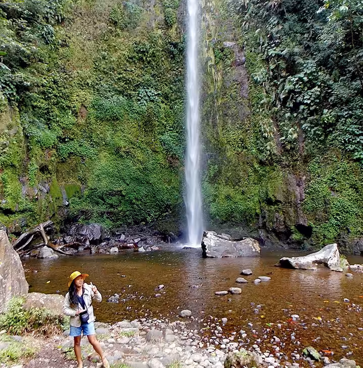 wisata air terjun di gunung dempo palembang