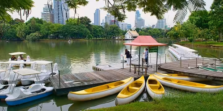 Lumphini Park Tempat Wisata di Bangkok