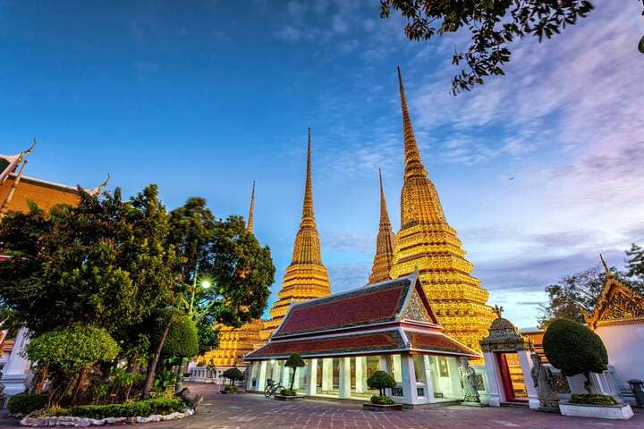 Wat Pho tempat wisata di  thailand