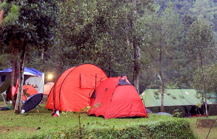curug naga camping ground