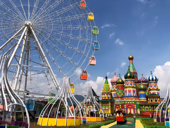 wahana di Jans Park Jatinangor