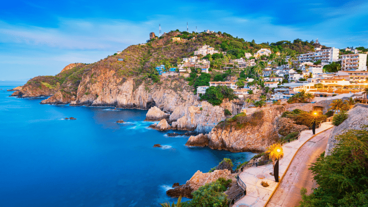 Pantai Acapulco tempat wisata di meksiko