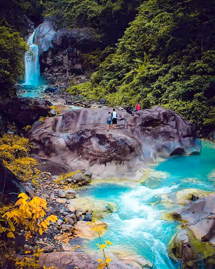 air terjun mangku sakti foto