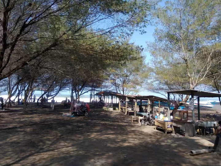 fasilitas di Pantai Bugel Kulon Progo