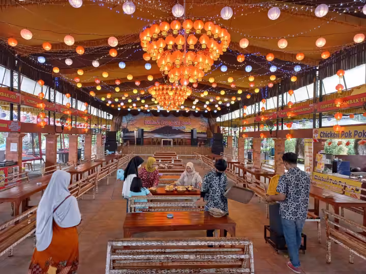 fasilitas di Waduk Cengklik Park Boyolali