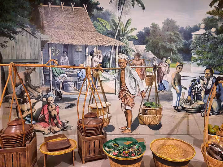 spot foto di museum history of java yogyakarta