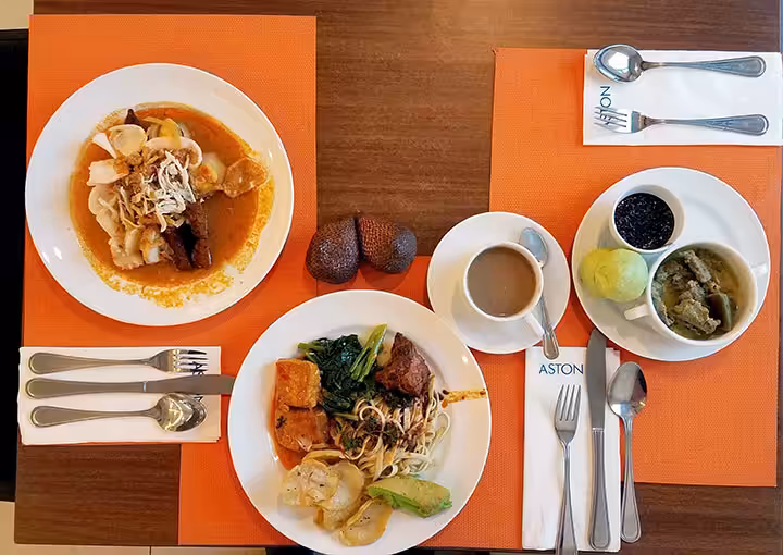 ASTON Pluit spa dan menu restoran