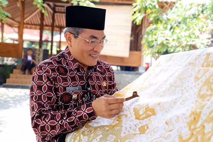 Kampung Batik Giriloyo foto