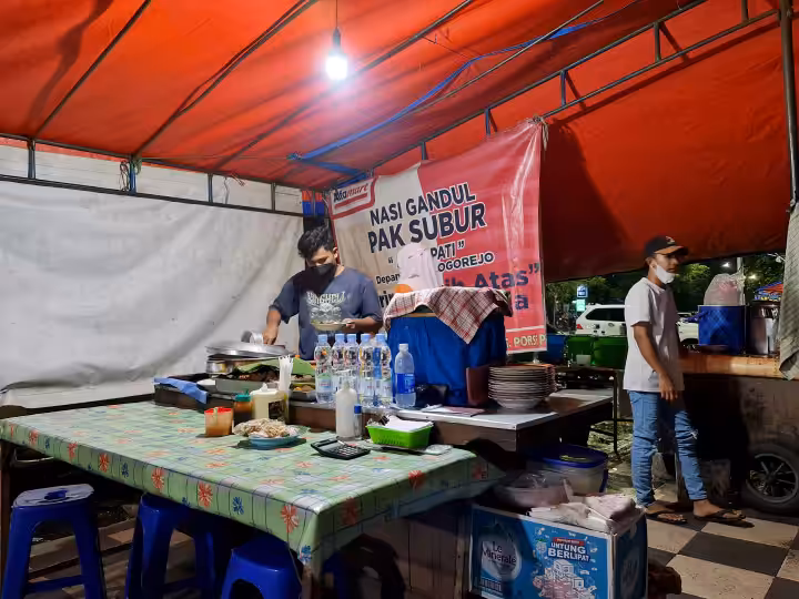 Nasi Gandul Pak Subur