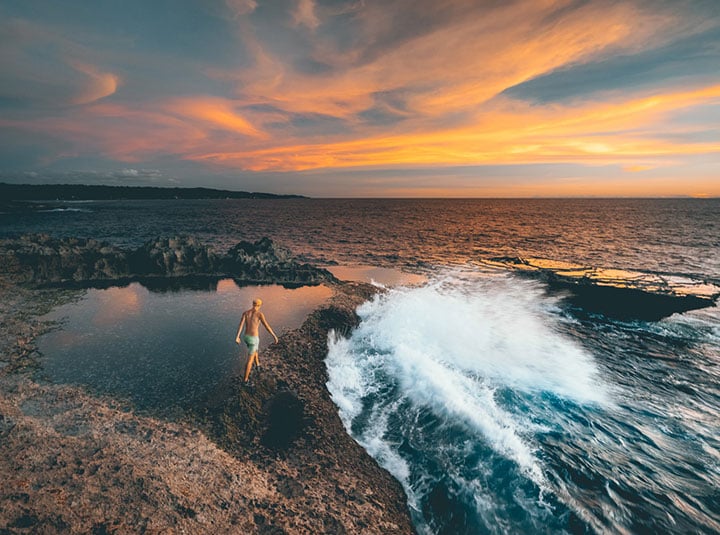 devil's tears nusa lembongan