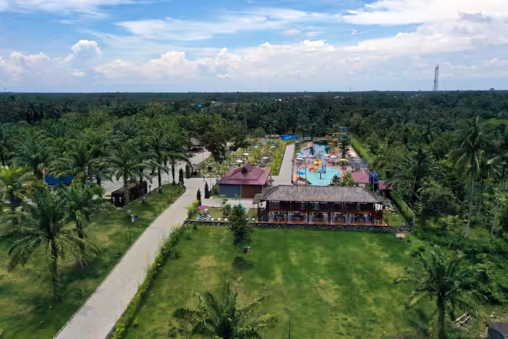 objek wisata Zona Garden Binjai