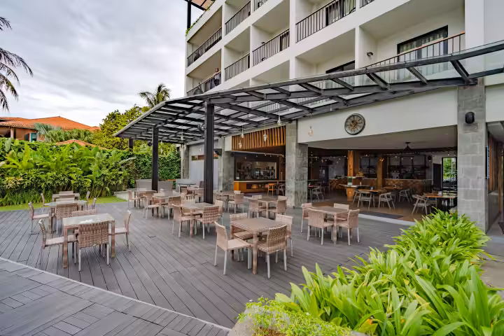 eksterior Aston Anyer Beach Hotel