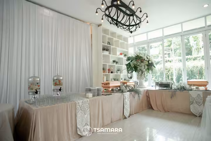 fasilitas wedding Tsamara Resto