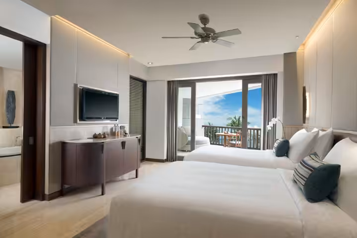 kamar di Conrad Bali