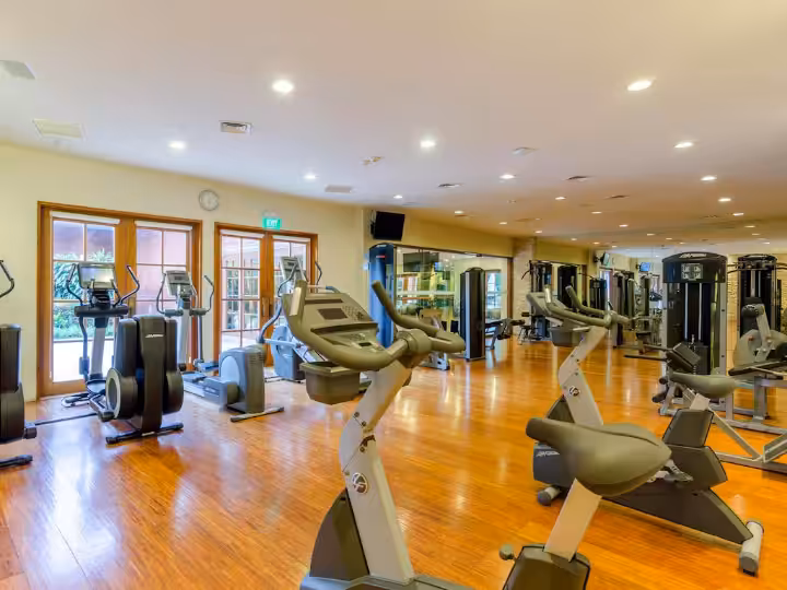 fitness center Grand Hyatt Bali