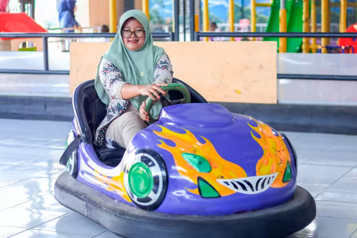wahana di Ayu Rezeki Park Probolinggo