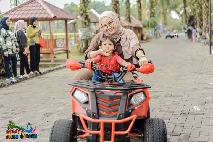 wahana permainan Zona Garden Binjai