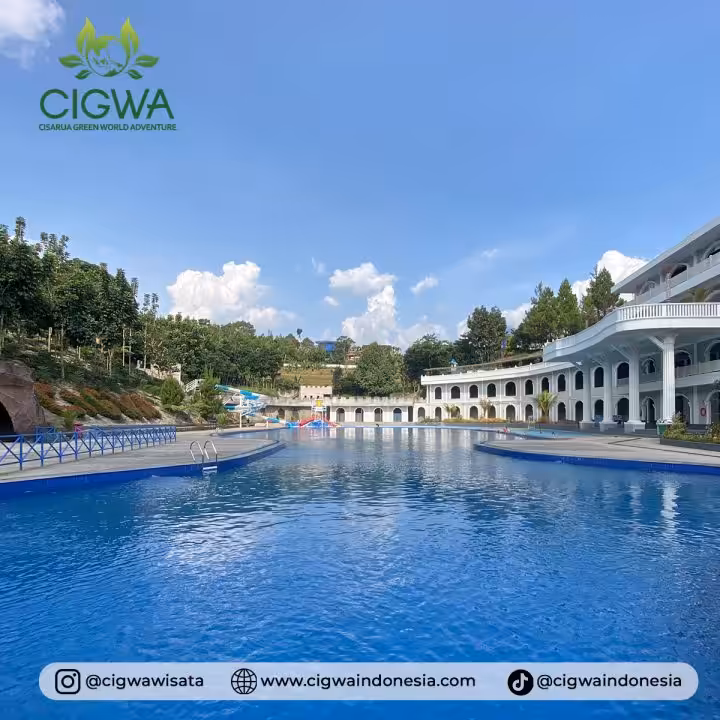 kolam renang Cisarua Green World Adventure