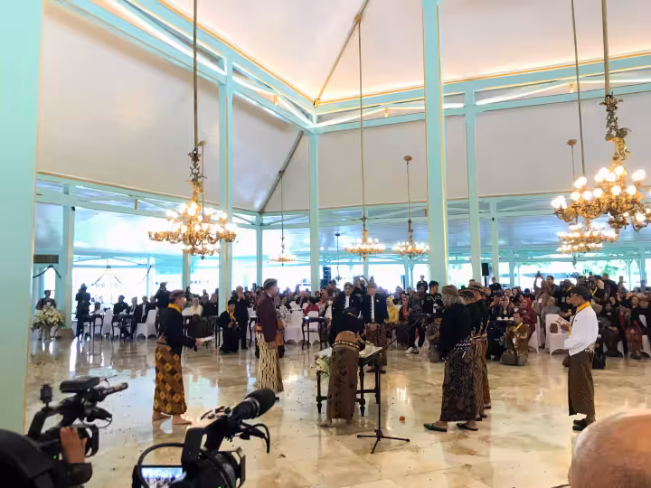 acara kebudayaan Pura Mangkunegaran