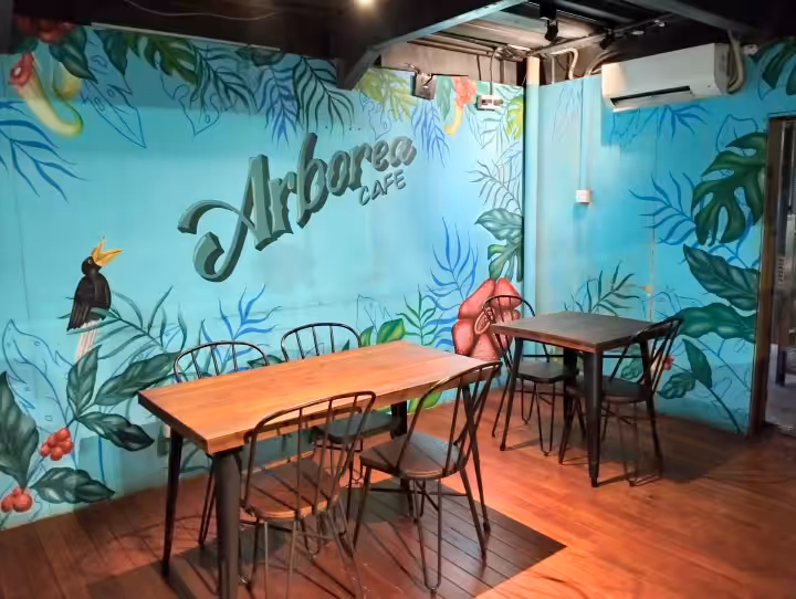 fasilitas di Arborea Cafe Jakarta