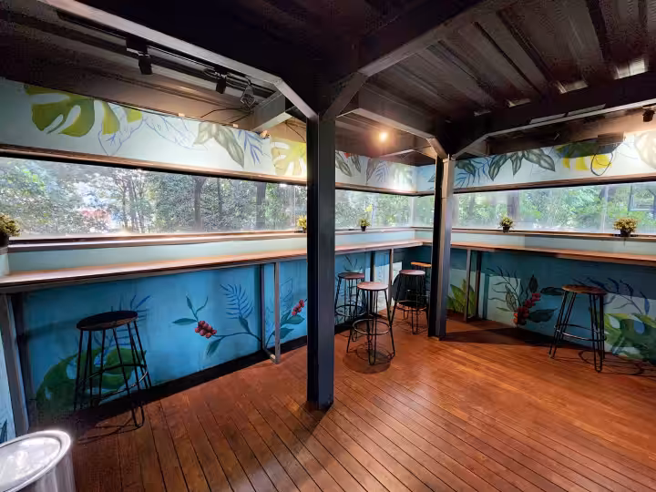 interior Arborea Cafe Jakarta