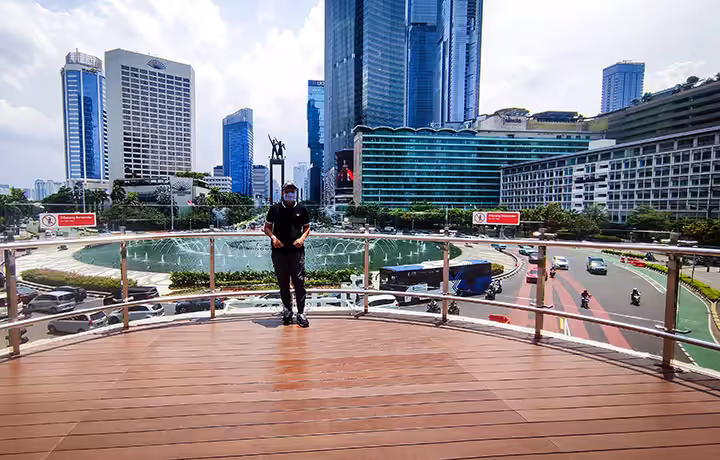 skydeck bundaran HI Thamrin