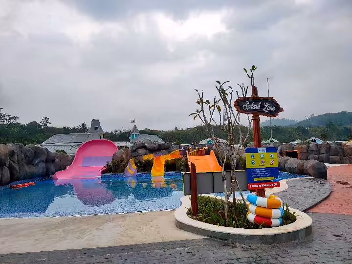 splash zone Wahoo Waterworld Bandung