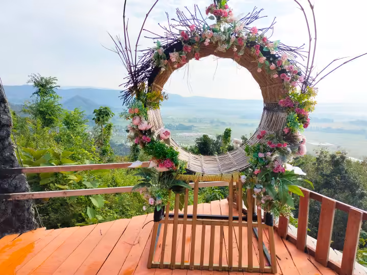 spot foto di Puncak Saka Kulon Progo