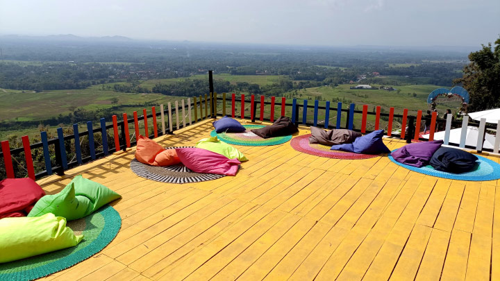 view Puncak Saka Kulon Progo