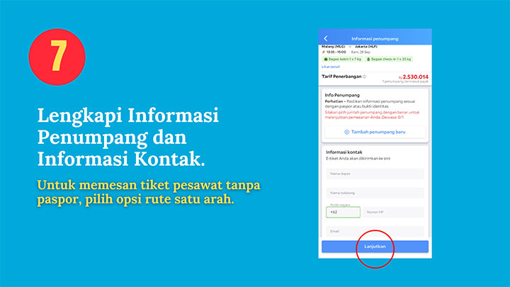 Info penumpang Agoda