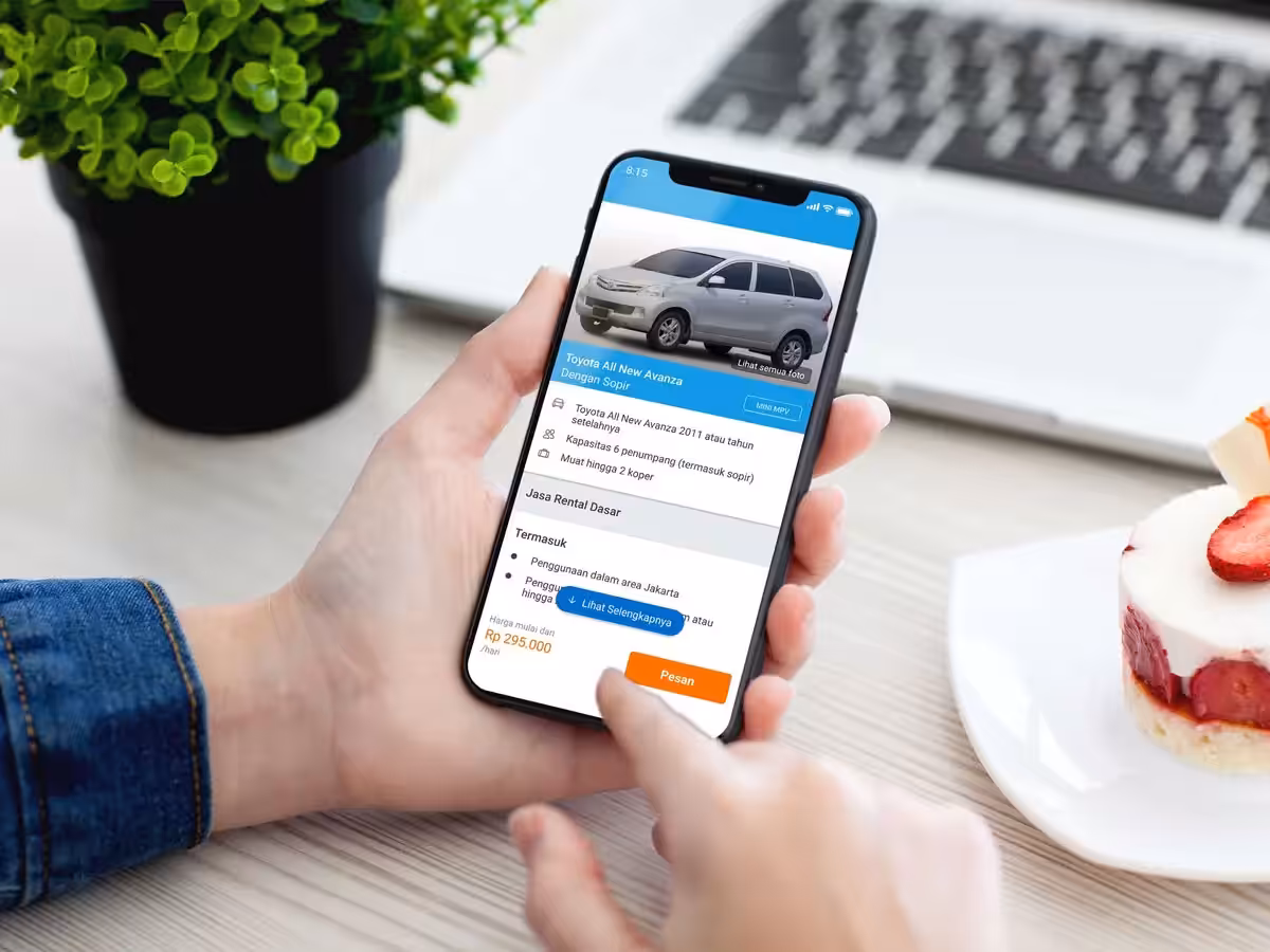 cara rental mobil di Traveloka