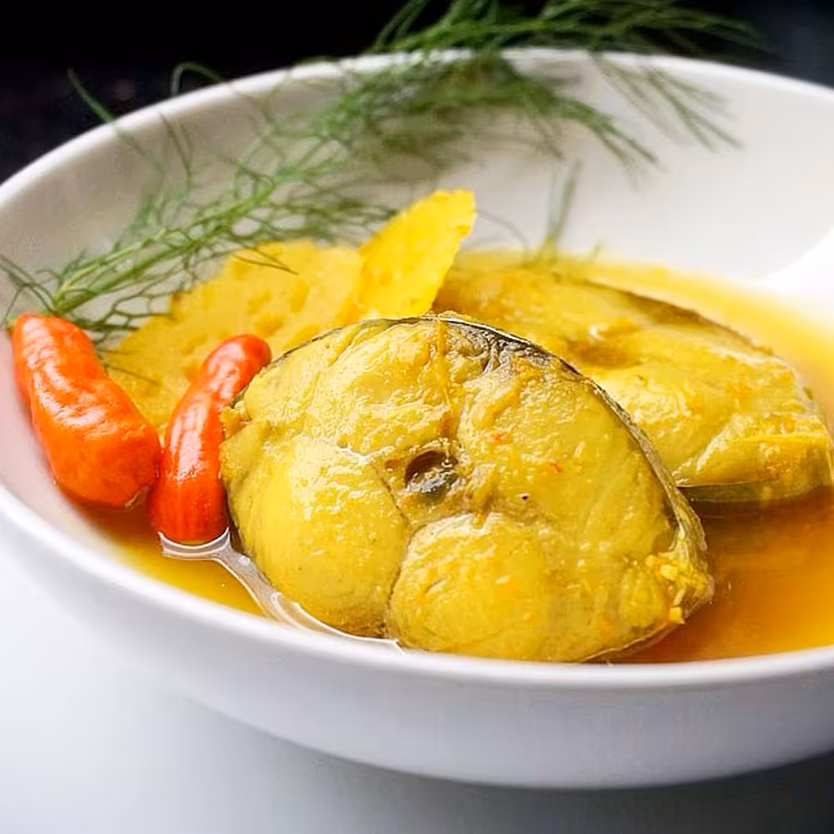 makanan khas bangka belitung lempah kuning