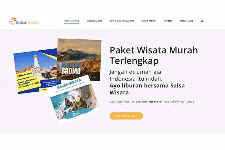 rental mobil dan paket wisata