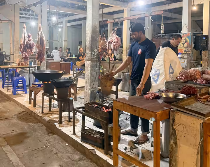 Sate Klathak Pak Bari Pasar Wonokromo