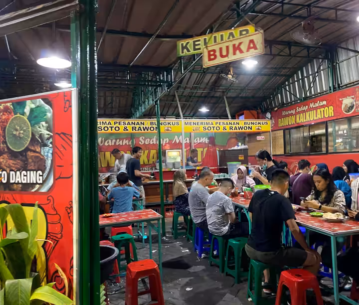 Warung Rawon Kalkulator