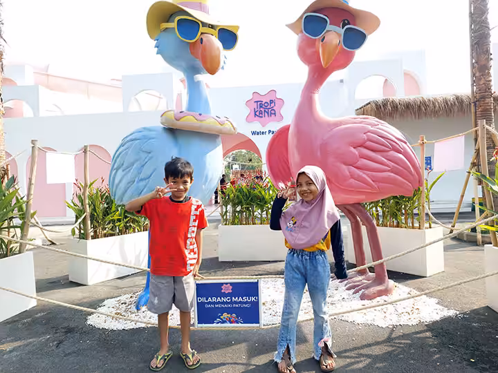 spot foto di Tropikana Waterpark Cimone Tangerang
