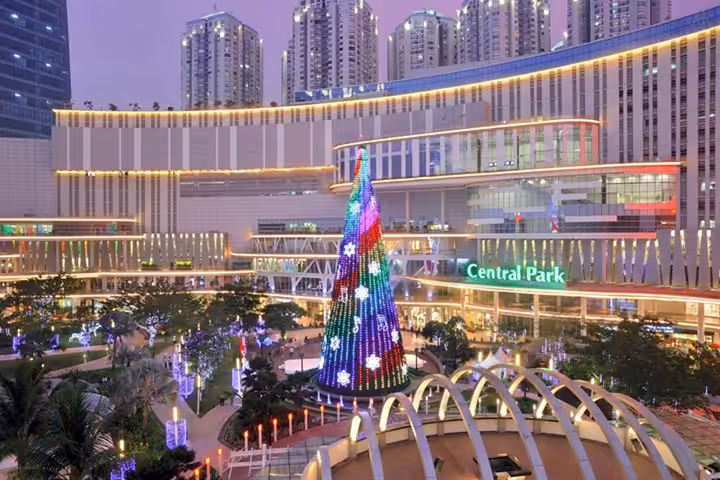 Tempat tahun baru di Central Park