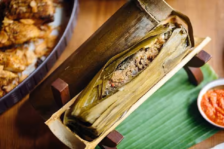 Ayam Bambu khas sulsel