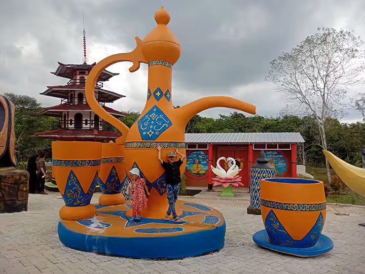 taman miniatur Alaska Park Banjarbaru