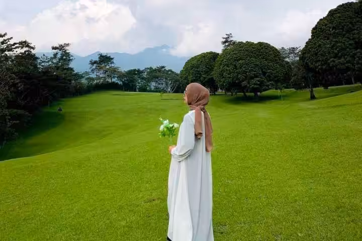 Lapangan Golf Ngamplang Garut terbaur